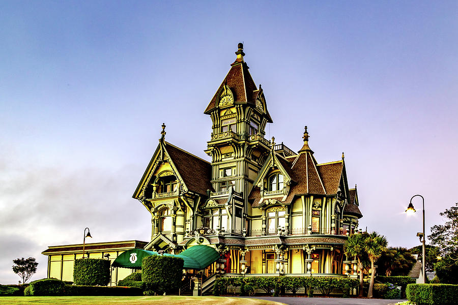 Architecture Photograph - Carson Mansion by Bill Gallagher