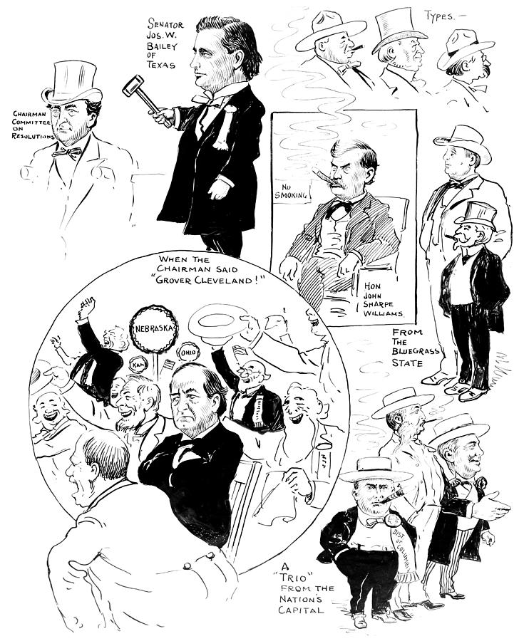 Democratic Convention Cartoon Drawing by Clifford Berryman - Fine Art America Democratic Convention Cartoon Drawing by Clifford Berryman - Fine Art America