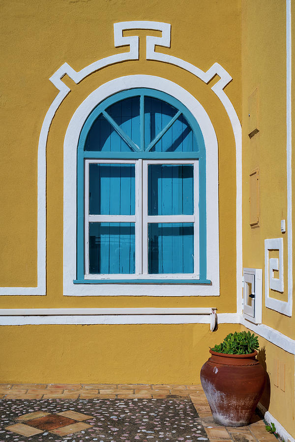 Algarve Photograph - Carvoeiro Window 1 by Michael Blanchette Photography