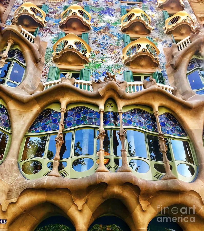 Casa Batllo, Barcelona, Spain Photograph by Jody Frankel
