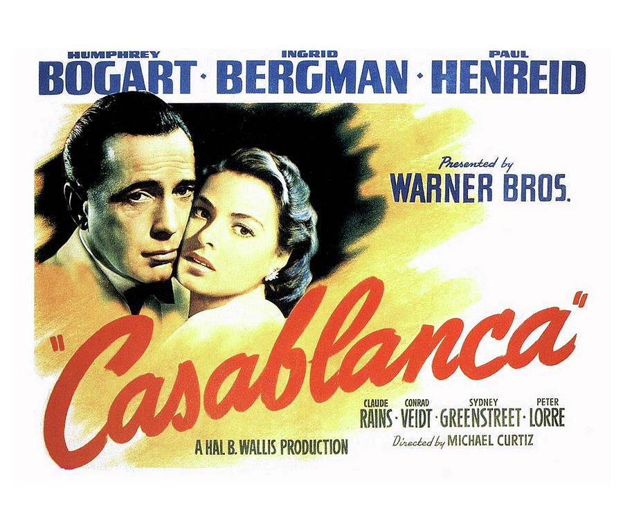 Casablanca Mixed Media by Movie Poster Prints