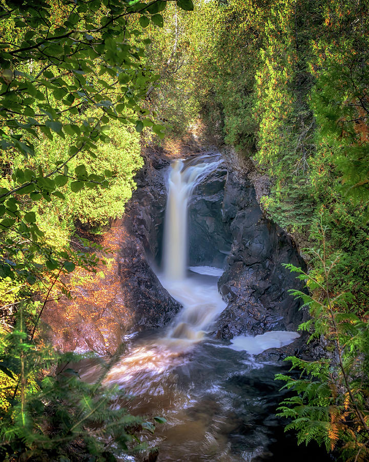 Cascade Falls Photograph by Susan Rissi Tregoning