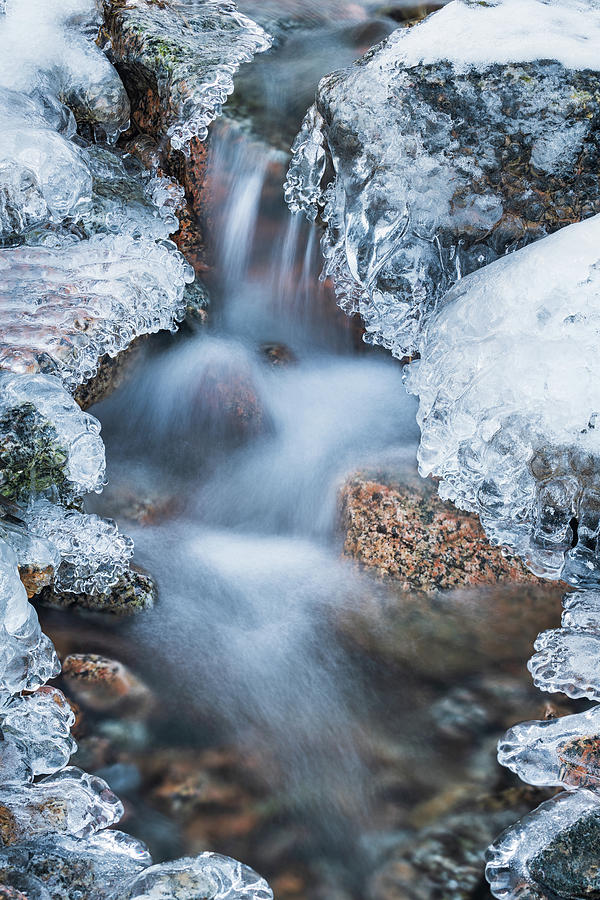 Cascade on Ice by Michael Blanchette Cascade on Ice by Michael Blanchette