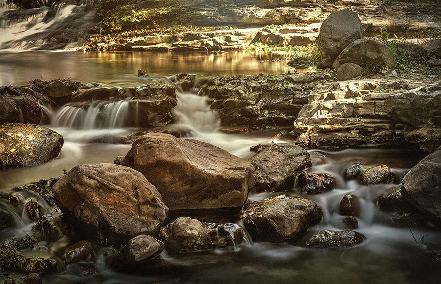 Cascading Creek  Photograph by Saija Lehtonen