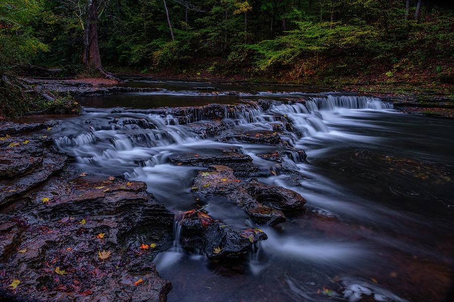 Cascading Waters Photograph by Johnny Boyd