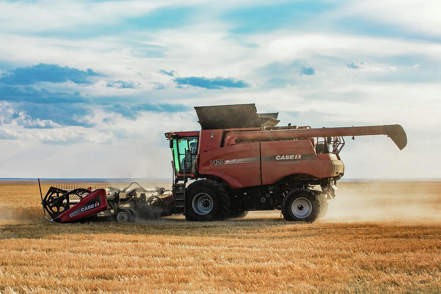 Case IH Side View Photograph by Todd Klassy