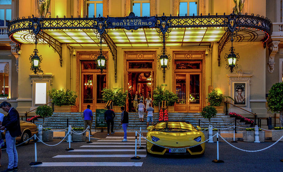 Casino Monte Carlo Photograph by Marcy Wielfaert