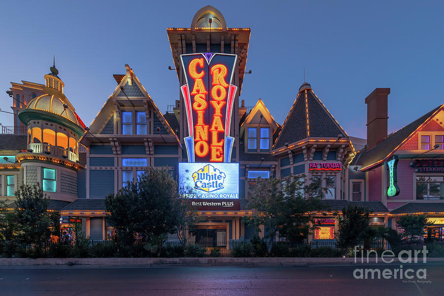 Casino Royale Photograph - Casino Royale Casino at Dawn by Aloha Art