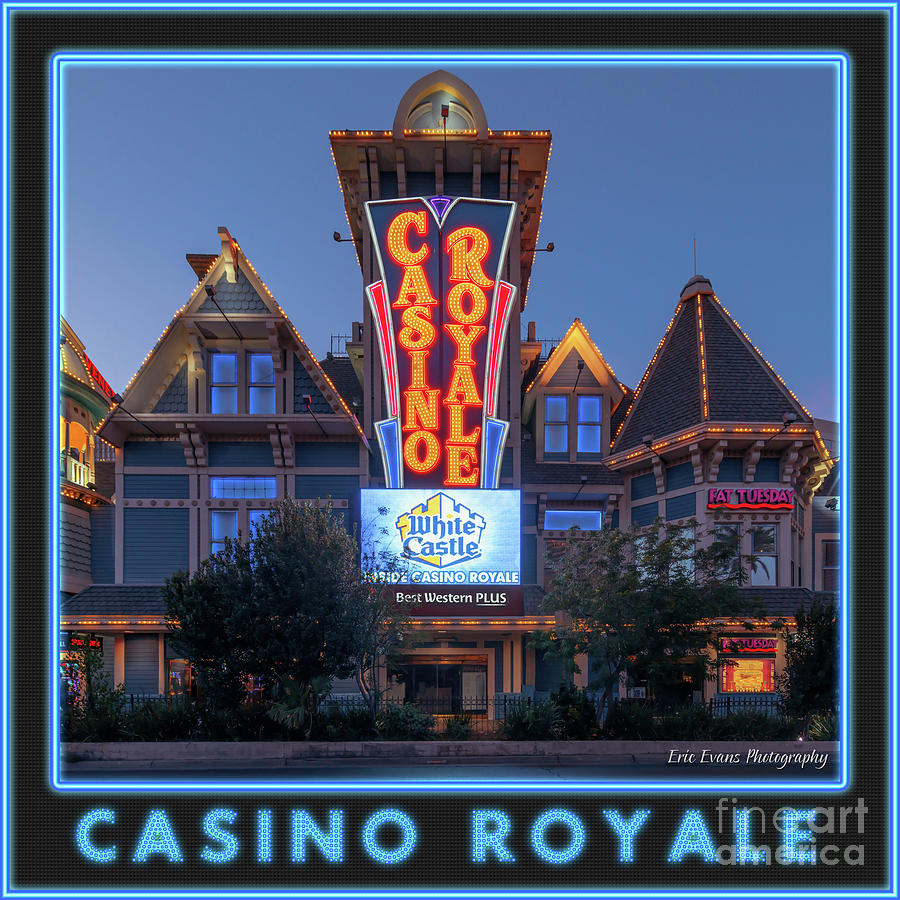 Casino Royale Photograph - Casino Royale Gallery Button by Aloha Art