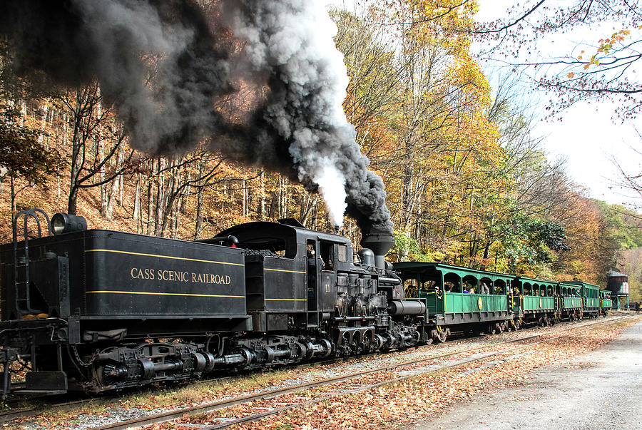 Cass Scenic Railroad 17 2 Photograph by Robert Michaud Cass Scenic Railroad 17 2 Photograph by Robert Michaud