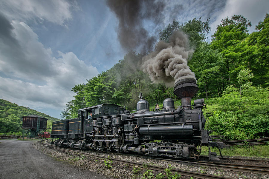 Cass Scenic Railroad Shay #11 Photograph by Jim Pearson