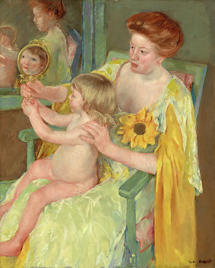 Mother And Child, C1905 Painting by Mary Cassatt