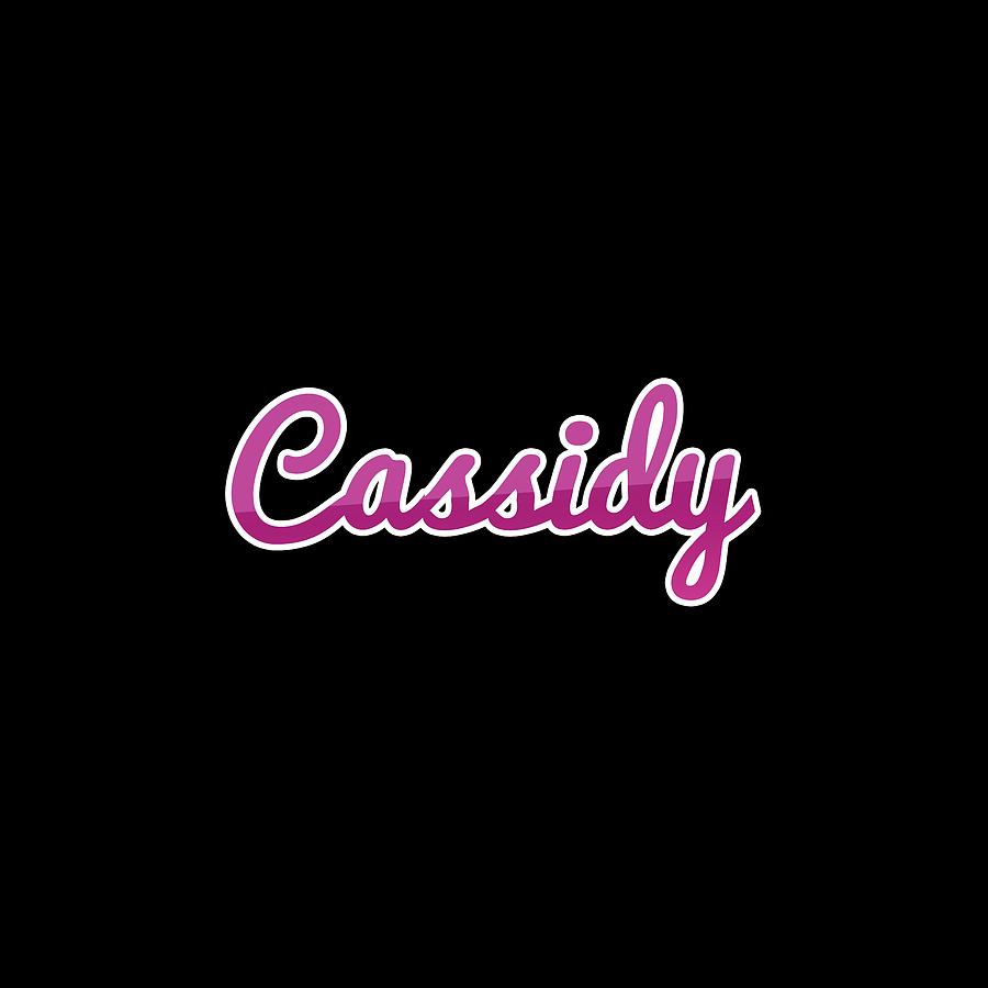 Cassidy Cassidy Digital Art By Tintodesigns Fine Art America