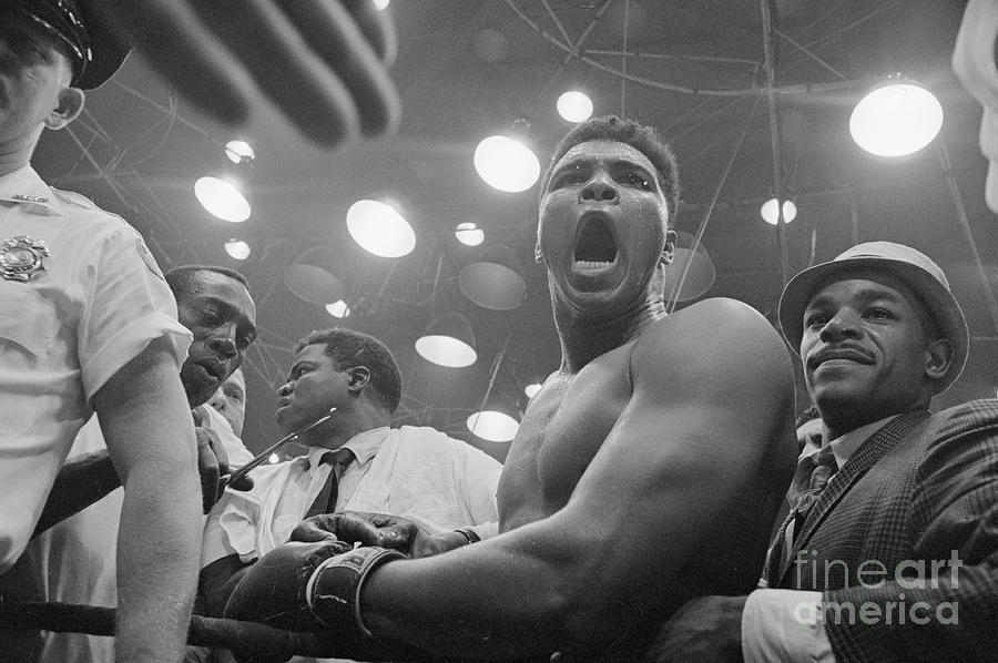 Cassius Clay After Winning Championship Photograph by Bettmann