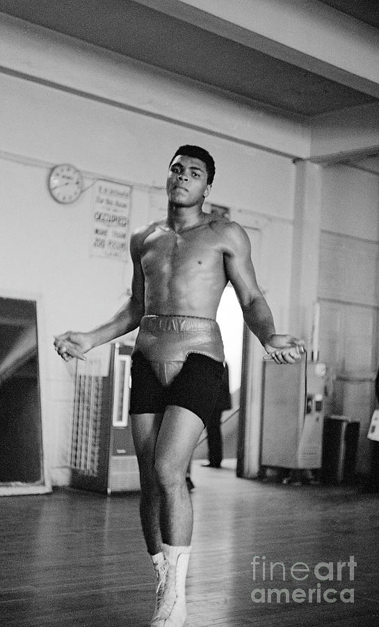 Cassius Clay Training Photograph by The Stanley Weston Archive