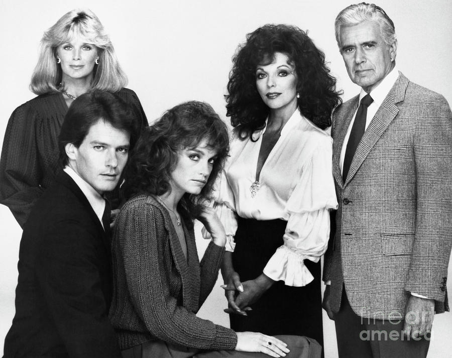 Cast Of Dynasty Television Series Photograph by Bettmann