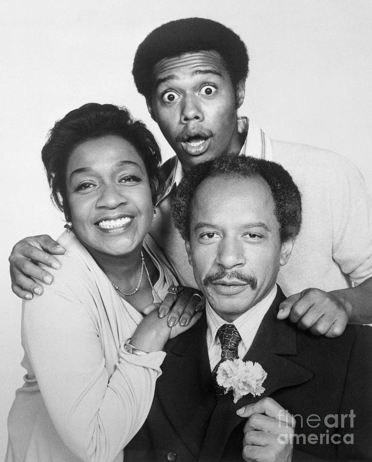 Cast Of The Jeffersons Posing Together Photograph by Bettmann