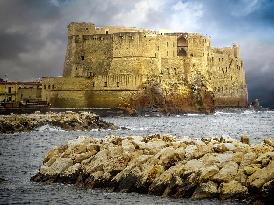 Castel dell'Ovo, Bay of Naples by Jacqui Boonstra Castel dell'Ovo, Bay of Naples by Jacqui Boonstra