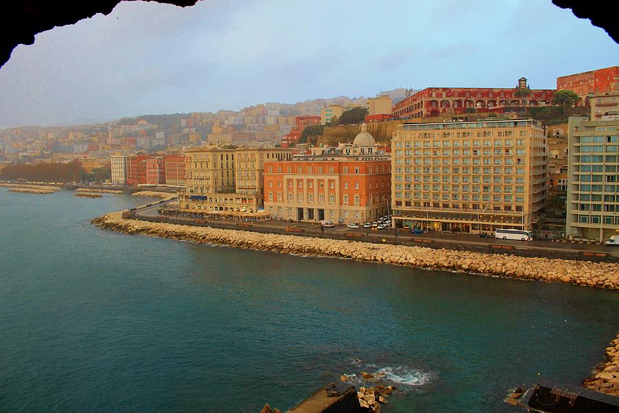 Castel dell'Ovo Lookout Photograph by Catie Canetti - Fine Art America