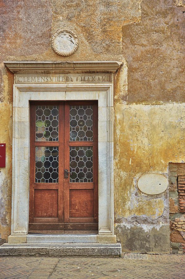 Castel Door Texture Photograph by JAMART Photography