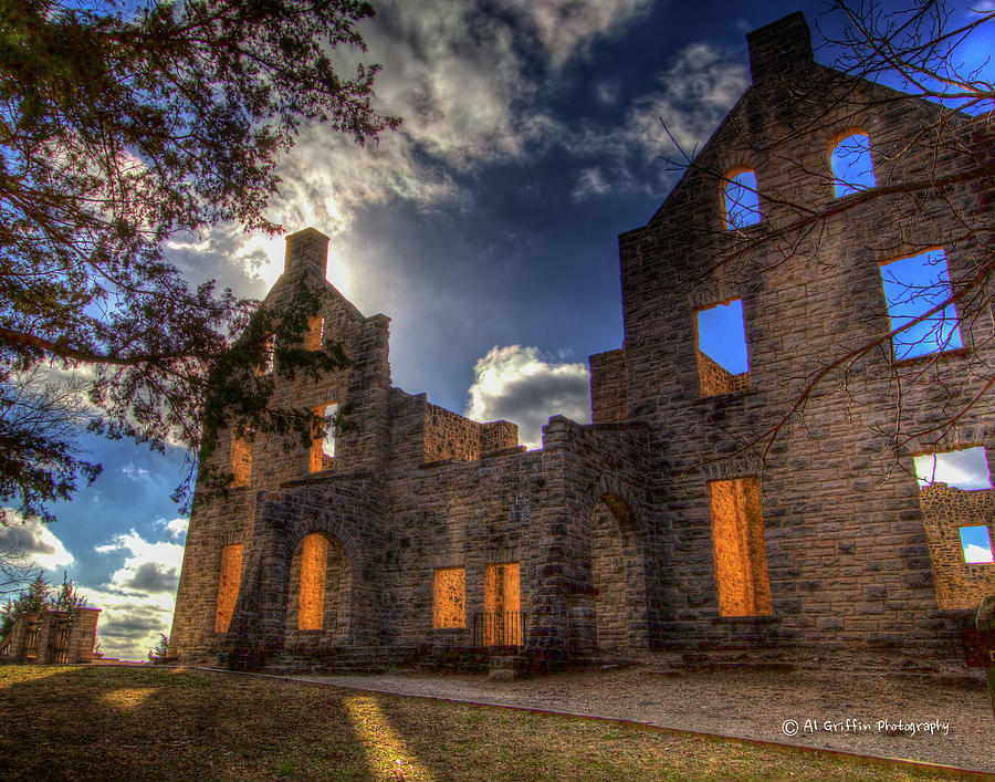 Castle at Sunset Photograph by Al Griffin