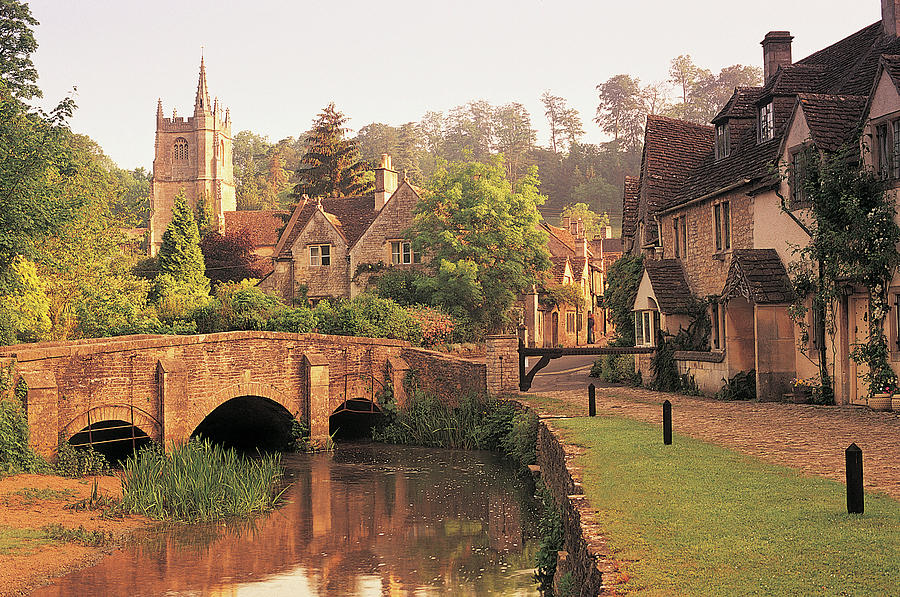 Castle Combe, Cotswolds, England, Uk Photograph by Peter Adams