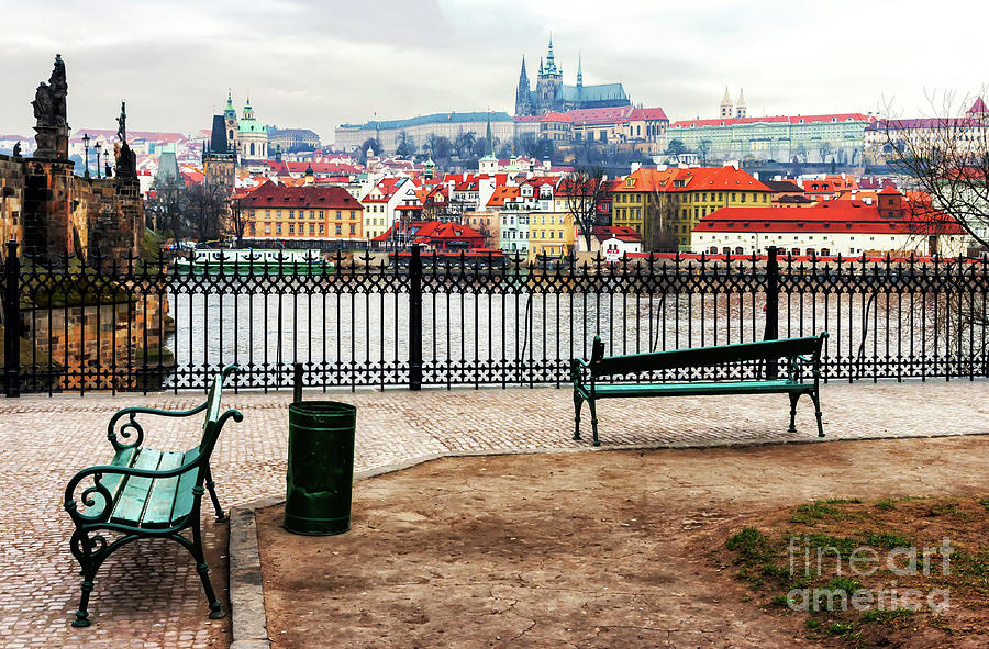 Castle District View in Prague Photograph by John Rizzuto
