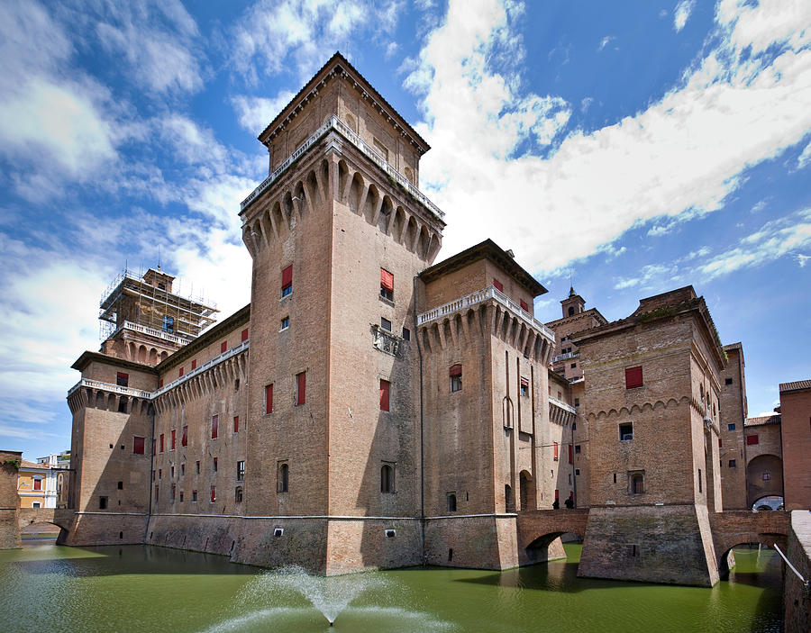 Castle Estense Photograph by Intraprese Castle Estense Photograph by Intraprese