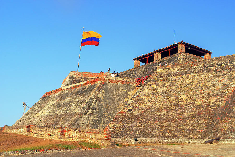 Castle Fort, Cartagena, Colombia Digital Art by Glowcam