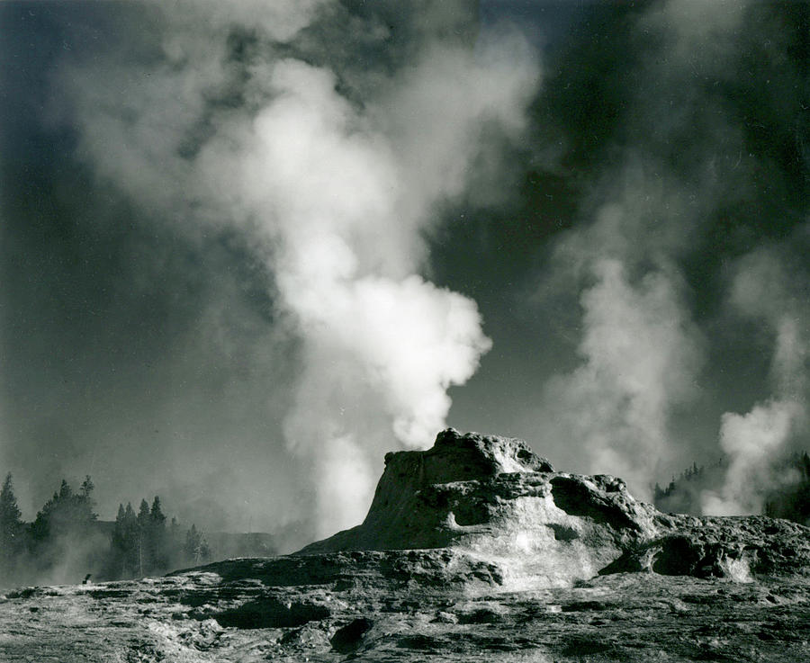 Castle Geyser Coye, Yellowstone Photograph by Archive Photos