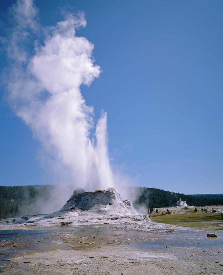 Castle Geyser, Yellowstone National by Geoff Renner / Robertharding