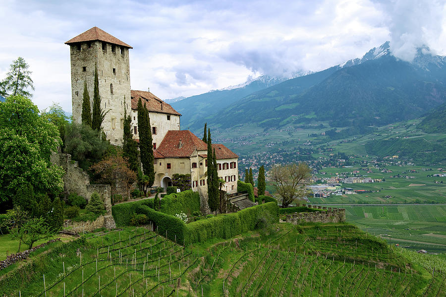 Castle In South Tyrol Photograph by Ra-photos