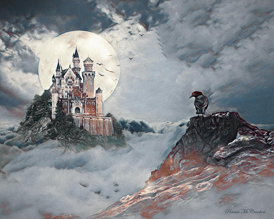 Castle in the Sky Digital Art by Pennie McCracken