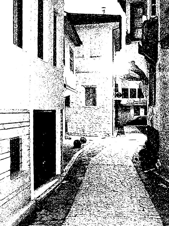 Alley in the Castle of Ioannina by Nicholas V K Alley in the Castle of Ioannina by Nicholas V K