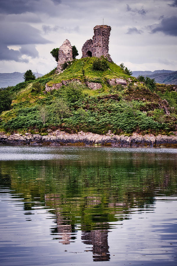 Castle Ruins and Reflections - Scotland Photograph by Stuart Litoff
