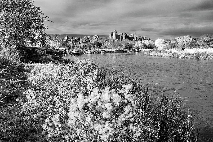 Castle view along the River Arun Photograph by Hazy Apple