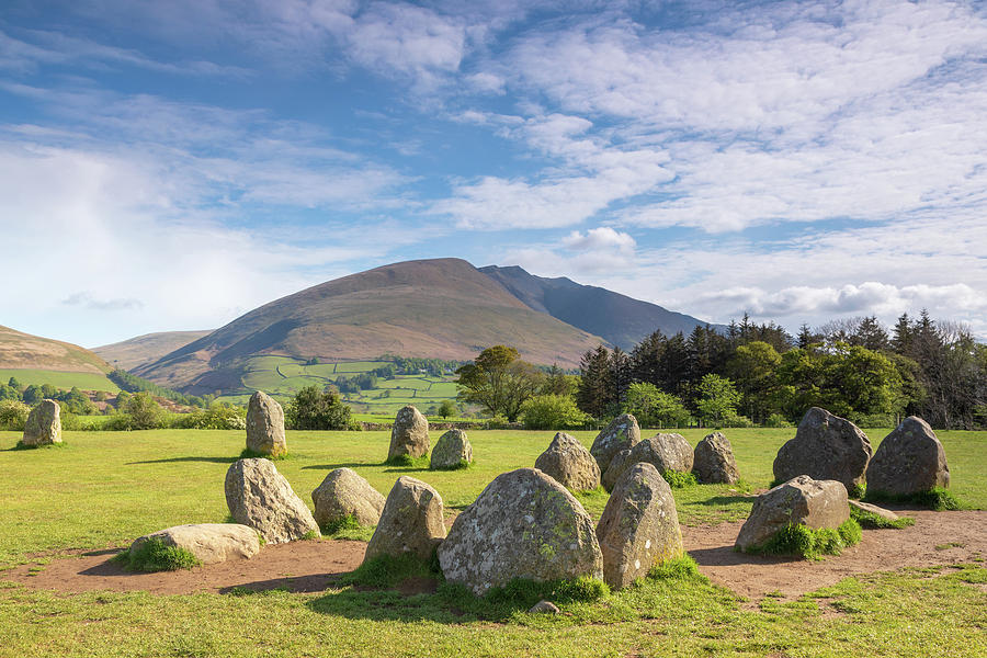 Castlerigg Stone Circle and Blencathra, Lake District Photograph by ...