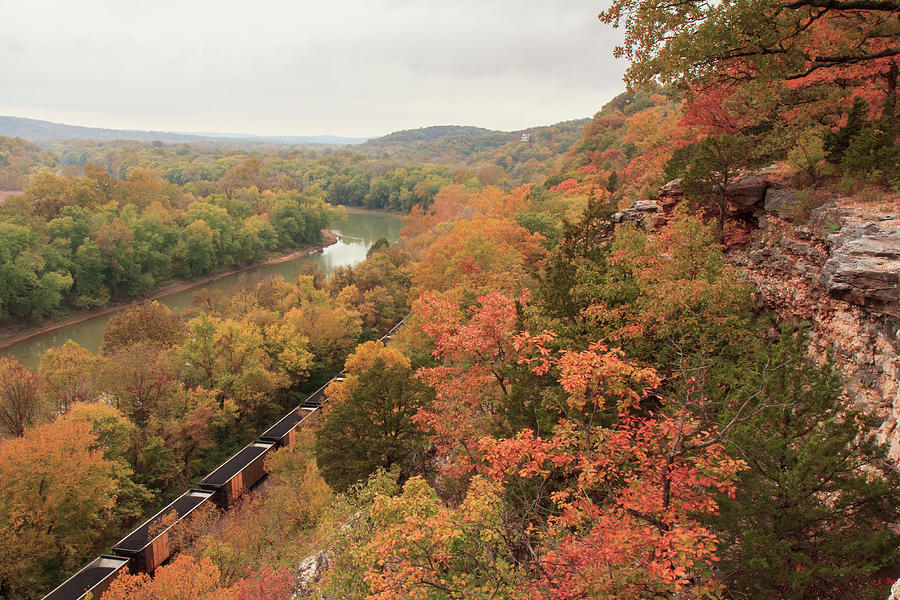 Fall Photograph - Castlewood State Park by Scott Rackers