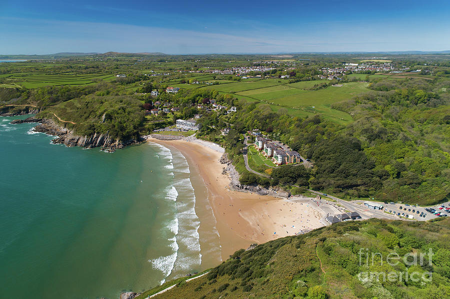 Europe Photograph - Caswell Bay, Gower, Wales by Keith Morris Europe Photograph - Caswell Bay, Gower, Wales by Keith Morris
