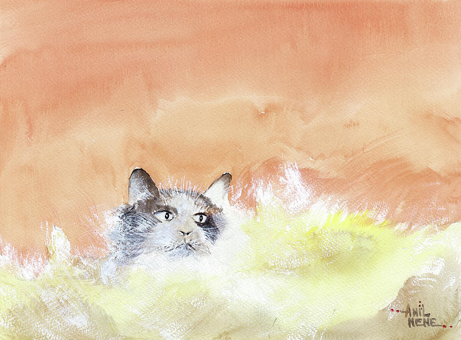 Cat 1 Painting