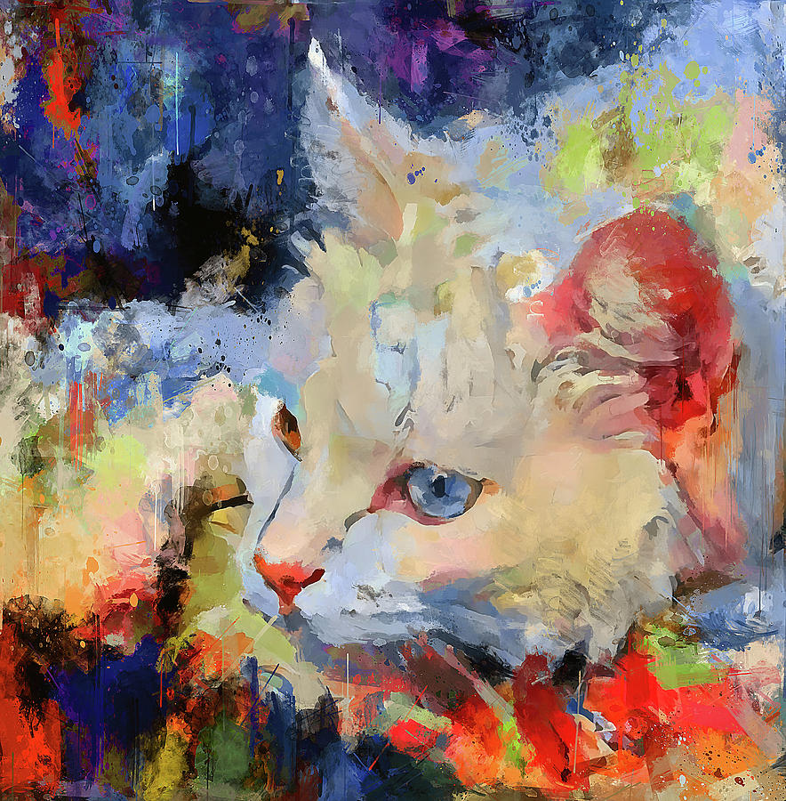 Cat Hunting Digital Art by Yury Malkov