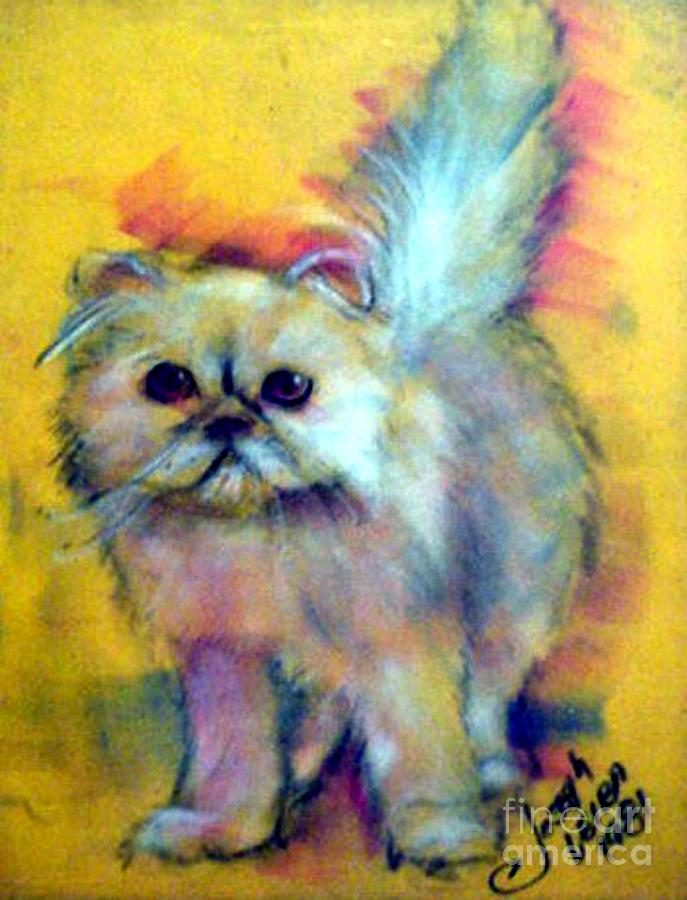 1981 Boss cat Pastel by Joe Leyba