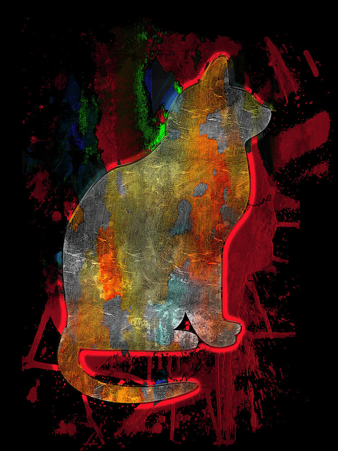 Cat on a Hot Tin Roof by Carlos Diaz Cat on a Hot Tin Roof by Carlos Diaz