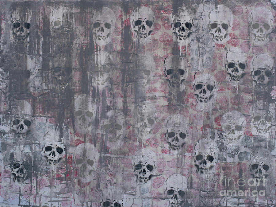 Catacomb Wallpaper Mixed Media by SORROW Gallery