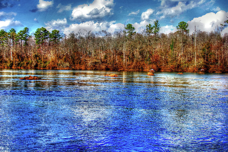 Catawba River Winter Day  Photograph by Andy Lawless