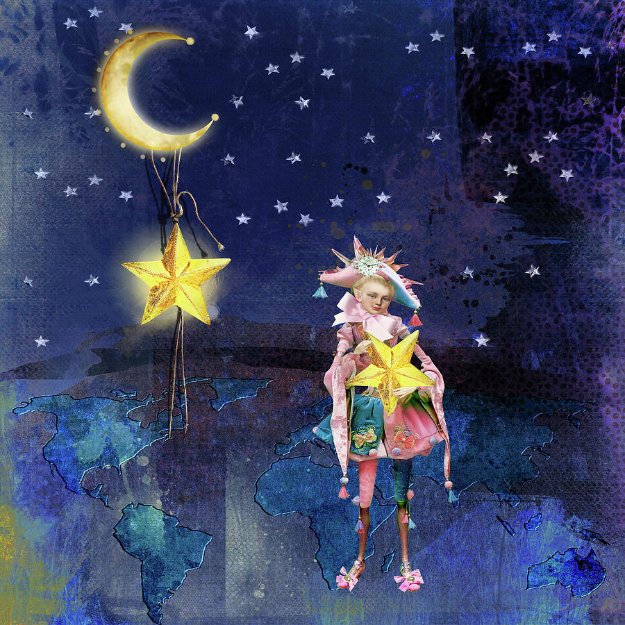 Catch a Falling Star Digital Art by Marilyn Wilson