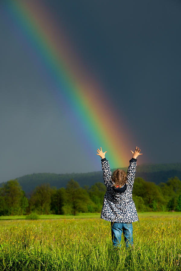 Landscape Photograph - Catch The Rainbow by Gregor