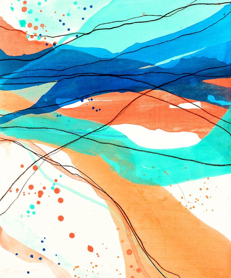 Catch The Wave Painting by Tracy Bonin