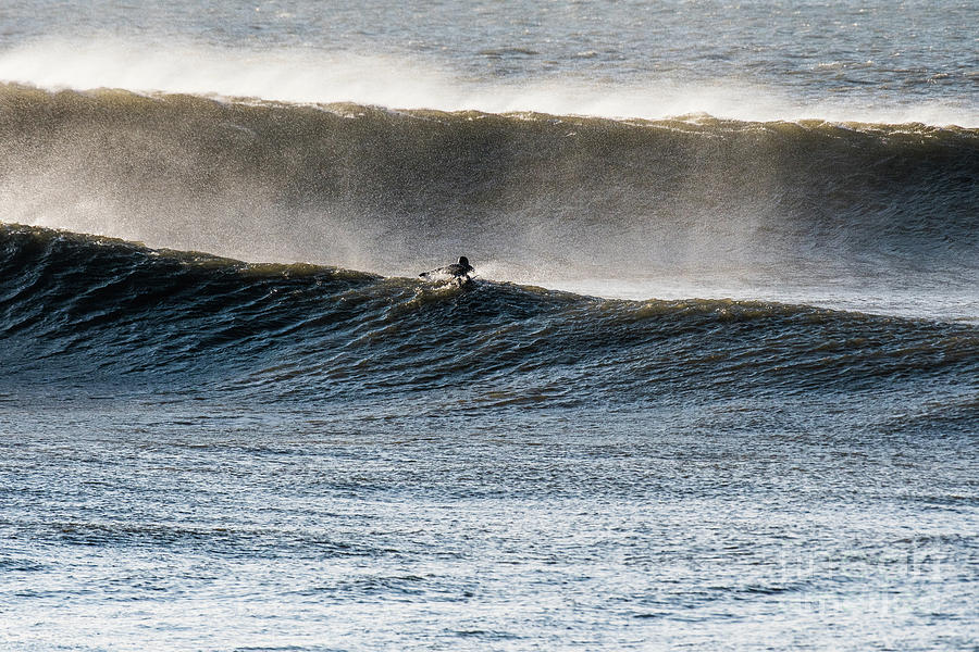 Aberystwyth Photograph - Catching The Wave by Keith Morris Aberystwyth Photograph - Catching The Wave by Keith Morris