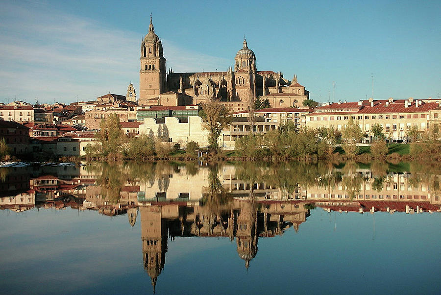 Catedral Y Reflejos - Salamanca Spain Photograph by Abuela Pinocho